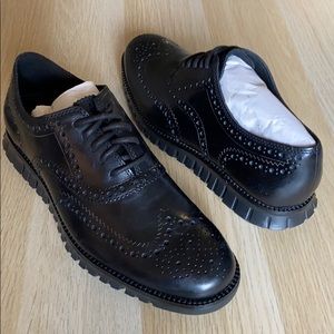 Cole Haan Zero Grand Leather Wingtip Oxford sz 7.5